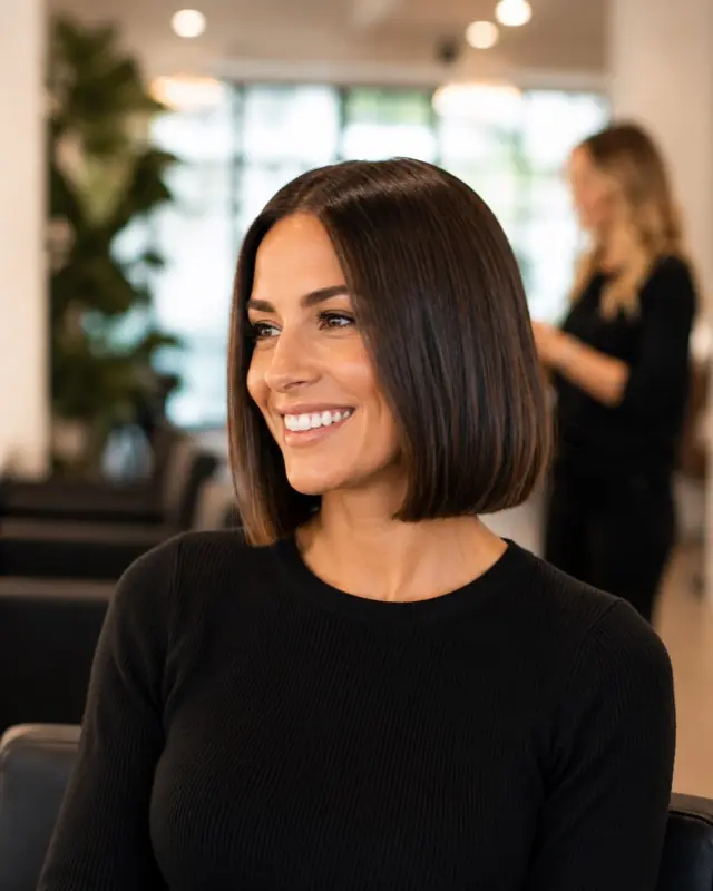 Precision bob cut